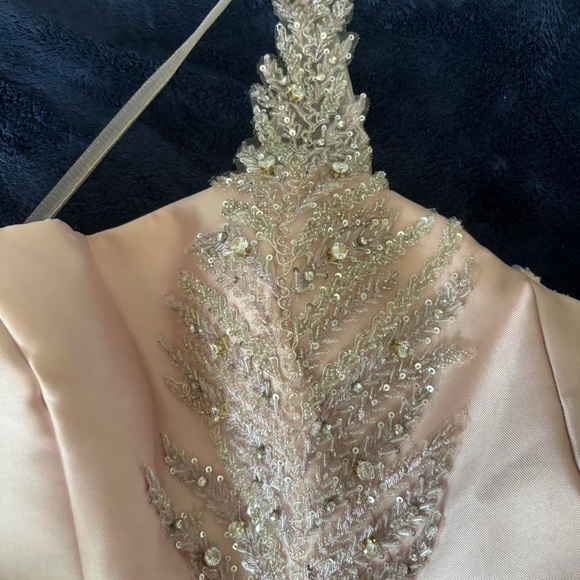 Terani Couture -
1912E9202 - One-Shoulder Long Ball Gown Size 8 in Blush - Picture 15 of 16